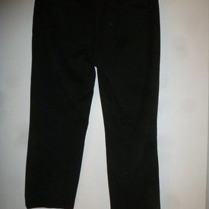 Express “Editor” Classic Black  Capri Pants. Sz 2.
